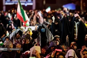 احیای شب بیست و سوم رمضان - میدان انقلاب