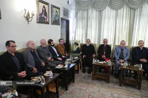 مراسم چهلم شهادت حضرت آیت الله امام سید علی خامنه&zwnj;ای در کلیسای سرکیس مقدس