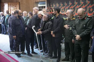 مراسم گرامیداشت سرلشکر شهید مهدی ربانی و سرلشکر شهید غلامرضا محرابی معاونان سابق اطلاعات و عملیات ستاد کل نیروهای مسلح