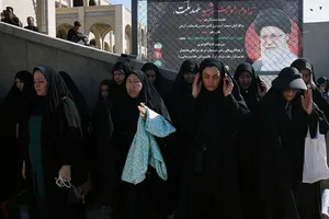 مراسم اقامه نماز بر پیکر امام شهید امت