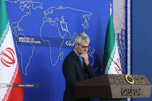 نشست خبری اسماعیل بقایی سخنگوی جدید وزارت امور خارجه