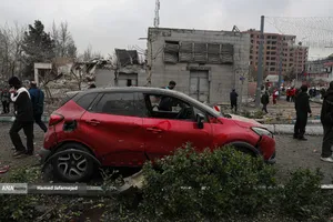 حمله هوایی جنگنده&zwnj;های اسرائیلی_آمریکایی به خیابان پیروزی تهران