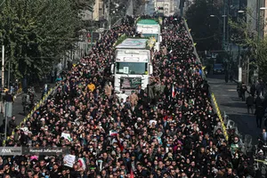 تشییع پیکر مطهر 100 شهید گمنام - معراج شهدا