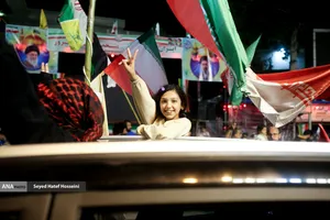  موج هفتادم حماسه حضور مردم شهر گرگان