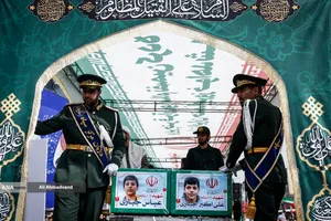 تشییع شهدای &laquo;جنگ رمضان&raquo;