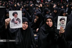 دومین شب مراسم عزاداری حضرت اباعبدالله الحسین(ع) از طرف رهبر انقلاب