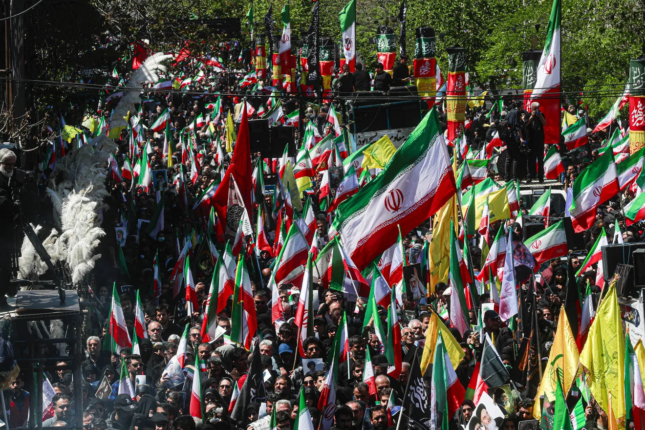 مراسم چهلمین روز شهادت حضرت آیت الله خامنه ای رهبر شهید انقلاب - 1