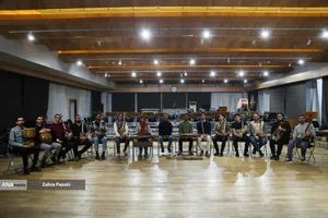 تمرین ارکستر سازهای ایرانی