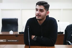 محمد تقی زاده بیرامی معاون علمی بسیج دانشجویی دانشکده فنی دانشگاه تهران در میزگرد روز دانشجو