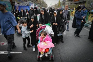 راهپیمایی روز جهانی قدس در تهران 