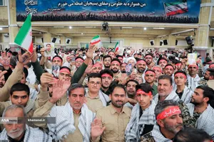 مراسم روز بسیج در حسینیه امام خمینی(ره)