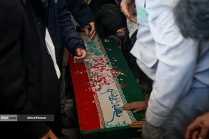 تشییع شهدای حمله متجاوزانه آمریکایی_صهیونی در بهشت زهرا