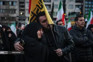 لحظه تحویل سال ۱۴۰۵ - میدان انقلاب