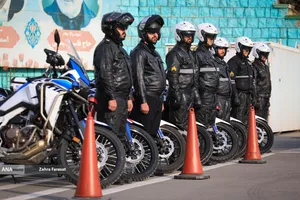 رزمایش طرح ترافیکی زمستان 1404