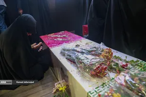 وداع و تشییع پیکر مطهر فرمانده یگان ویژه فاتحین سردار سرتیپ پاسدار شهید محمد علی فتحعلی زاده و&zwnj; همرزمانش