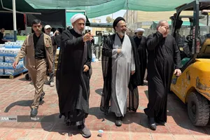 بازدید نماینده ولی&zwnj;فقیه در امور حج و زیارت از مرز خسروی و نحوه خدمات به زائران اربعین