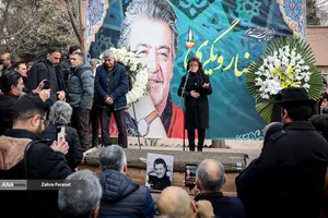 مراسم تشییع پیکر &laquo;رضا رویگری&raquo;