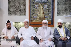دیدار صمیمانه علمای اهل سنت با سرپرست حجاج ایرانی در مکه
