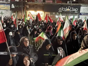 وداع با پیکر شهید سردار شهید جواد باقری 