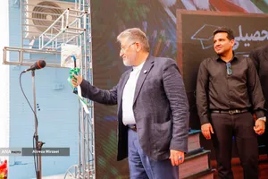  دکتر رنجبر زنگ آغاز سال تحصیلی را در لامرد به صدا درآورد 