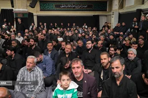 عزاداری ایام شهادت حضرت فاطمةالزهرا(س) با حضور رهبر معظم انقلاب
