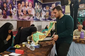 فعالیت خادمیاران و یاوران رضوی منطقه دارالمومنین تهران 