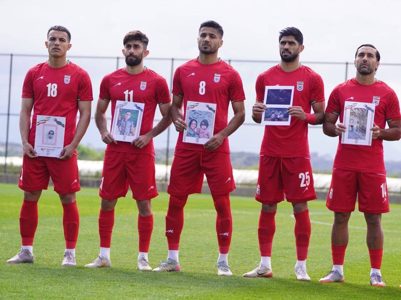 کنایه رسمی اعضای تیم ملی به رئیس فیفا با نشان دادن جنایات آمریکا و رژیم صهیونیستی+تصاویر کنایه رسمی اعضای تیم ملی به رئیس فیفا با نشان دادن جنایات آمریکا و رژیم صهیونیستی+تصاویر