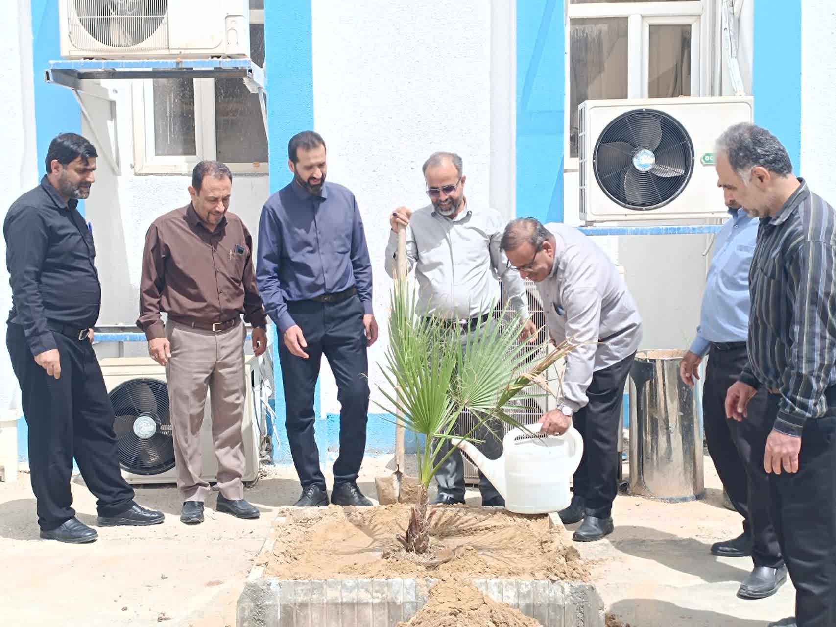 غرس نهال امید، پایمردی و شکوه ایران اسلامی به یاد دانشجوی شهید جنگ رمضان دانشگاه آزاد بوشهر