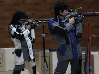 تیراندازی قهرمانی آسیا | کسب برنز توسط تیم میکس تفنگ ۱۰ متر نوجوانان