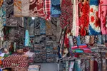 Ganjali Khan Bazaar is one of the buildings of Ganjali Khan complex in the Iranian Southern city of Kerman, built in 1596 AD (1005 AH), and comprised of eighteen shops along with a historical and beautiful public bathhouse of the same name.