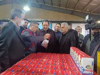 بازدید میدانی اتابک از خطوط تولید/ کارگران برای افزایش ظرفیت تولید در تلاشند
