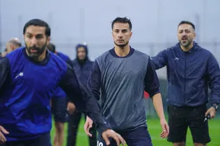 گزارش تصویری از تمرین امروز عصر تیم ملی فوتبال در هوای بارانی