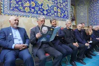 مراسم یادبود استاد محمود فرشچیان برگزار شد