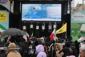 بمباران جنگنده های رژیم صهیونیستی - آمریکایی در راهپیمایی روز قدس تهران