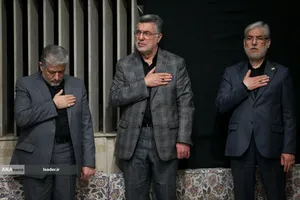 مراسم عزاداری هیأت&zwnj;های دانشجویی در حسینیه امام خمینی(ره)