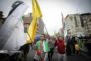 راهپیمایی روز جهانی قدس در تهران 