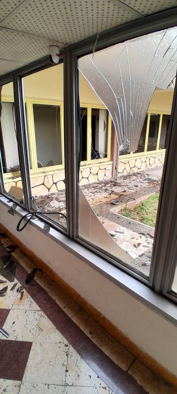 تخریب جدی فدراسیون تیراندازی در پی حملات وحشیانه آمریکا و رژیم صهیونیستی به تهران+ تصاویر