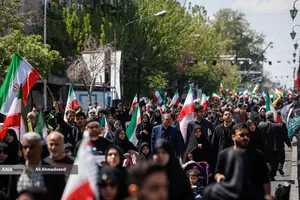 مراسم چهلمین روز شهادت حضرت آیت&zwnj;الله&zwnj; خامنه ای رهبر شهید انقلاب - 2