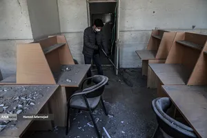 حمله هوایی آمریکایی و صهیونی به داﻧﺸﮕﺎه علم و صنعت ایران