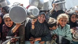 گرسنگی فاجعه بار در غزه