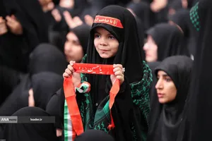 مراسم عزاداری محرم در حسینیه امام خمینی(ره)