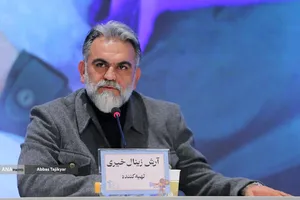 آرش زینال خیری در نشست خبری فیلم&zwnj; سینمایی &laquo;پیشمرگ&raquo;