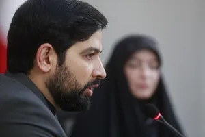 حمیدرضا جعفریان رییس شورای سیاست گذاری در نشست خبری پانزدهمین جشنواره بین المللی فیلم 100