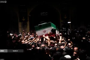 تشییع پیکر مطهر امام شهید در نجف اشرف