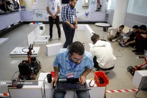 مسابقة روبكاب الدولية السابعة عشر التي إختتمت أعمالها يوم الجمعة 28 أبريل