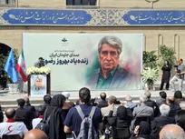 پیکر بهروز رضوی تشییع شد/ جبلی: بهروز رضوی بخشی از حافظه تاریخی رادیو بود+ عکس