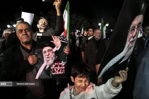 دومین شب عزاداری در سوگ رهبر شهید انقلاب - خیابان نبرد