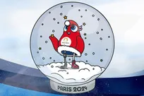 استقبال از نماد المپیک و پارالمپیک پاریس در آستانه سال نو میلادی