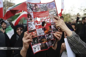 مراسم تشییع پیکرهای شهدای مدافع امنیت و مردم مظلوم