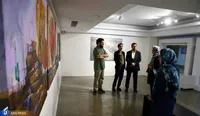 «پژواک خیال» آثاری بر گرفته از تخیلات و الهامات یک نقاش